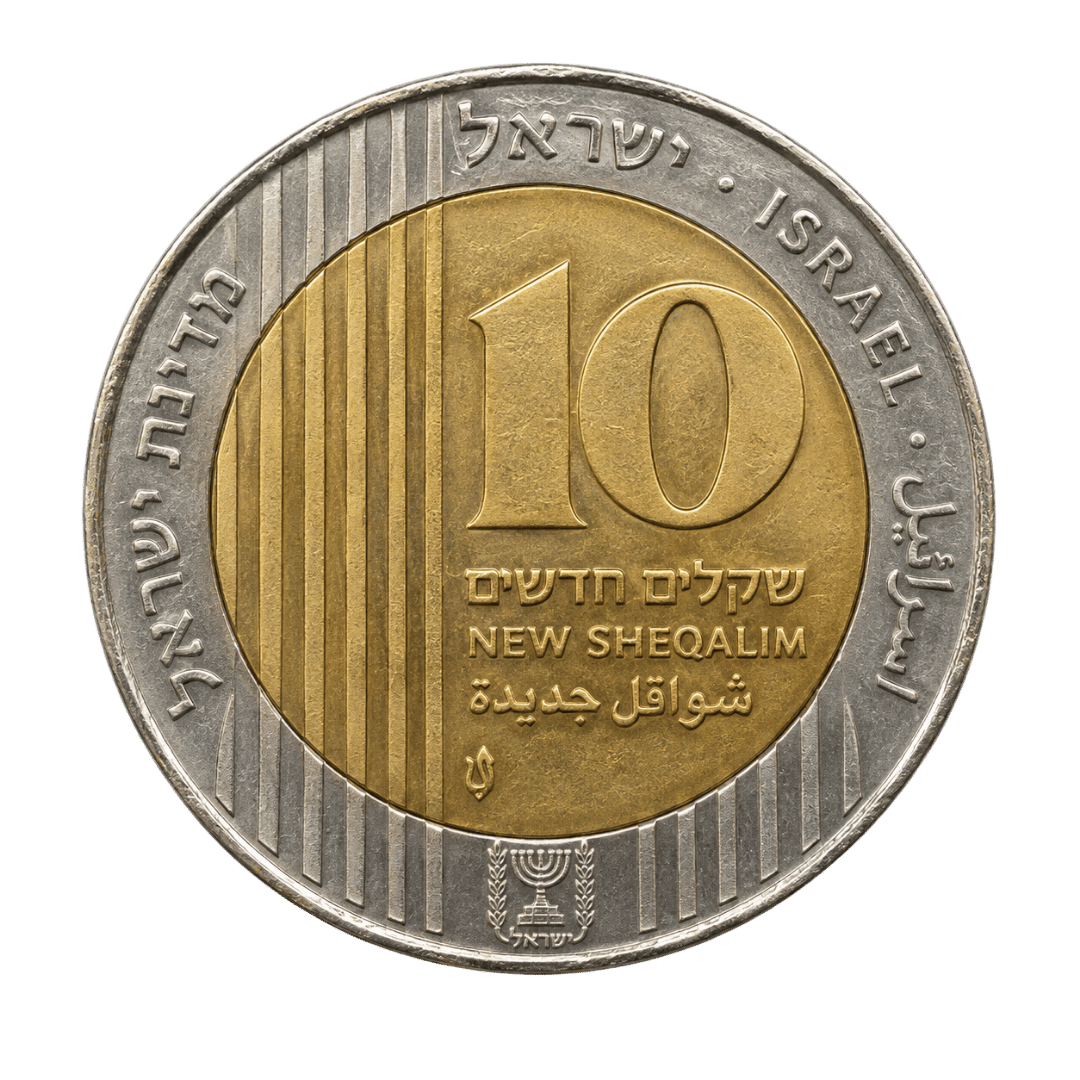 מטבע 10 שקלים חדשים